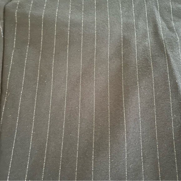 Jasmine & Juliana Black Pinstripe Slim Trousers Women’s Size 8 Stretch Pants - Picture 8 of 10